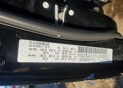 2017 Dodge Journey Gt z USA, uszkodzony, nr VIN 3C4PDDEG4HT569528